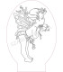 Lampa Plexa XVIII | lampa LED plexi DXF