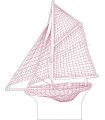 Lampa "Statek"