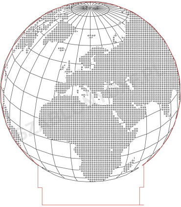 Lampa "Globus"