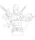 Lampa "Deadpool"
