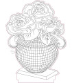 Lampa "Kwiaty"