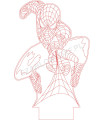 Lampa "Spiderman4"