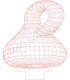 Lampa "Butelka Kleina"