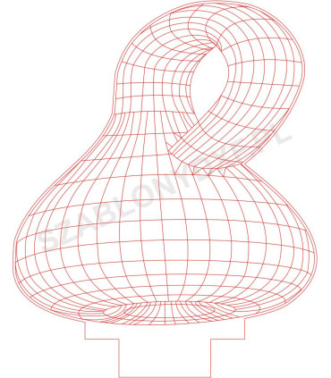 Lampa "Butelka Kleina"