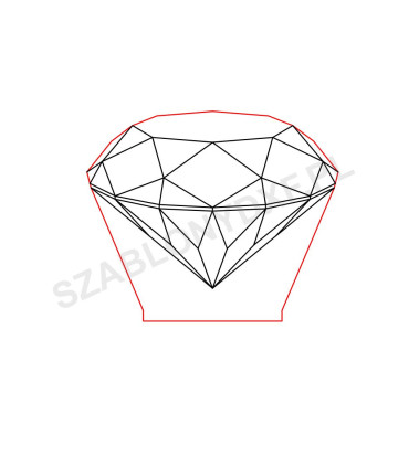 Lampa "Diament"