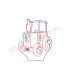 Lampa "Traktor"