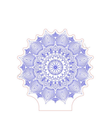 Lampa "Mandala"