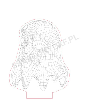 Lampa "Potwor"
