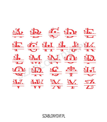 The Letters-3 | litery i napis DXF CNC