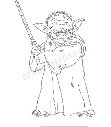 Lampa "Yoda"
