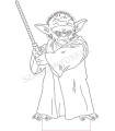 Lampa "Yoda"