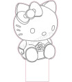 Lampa "Hello Kitty"