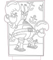 Lampa "Pan Krab"