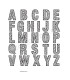 The Letters-7 | litery i napis DXF CNC