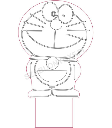 Lampa "Doraemon"