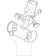 Lampa "Bart Simpson"