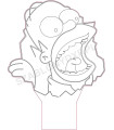 Lampa "Homer Simpson2"