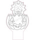Lampa "Maggie Simpson"