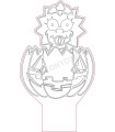 Lampa "Maggie Simpson"