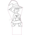 Lampa "Lisa Simpson"