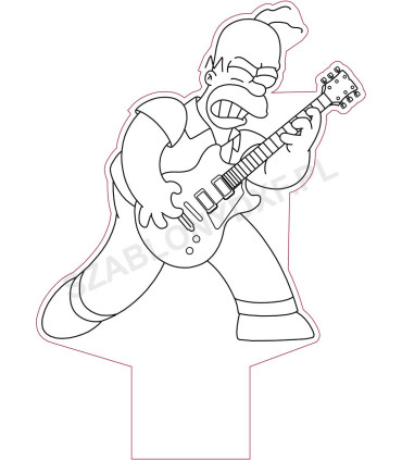Lampa "Homer Simpson3"