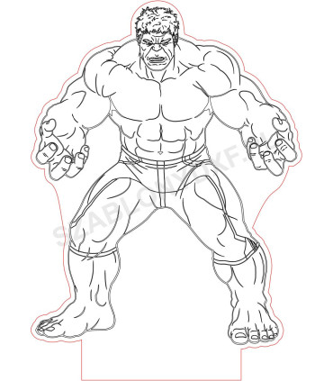 Lampa "Hulk"