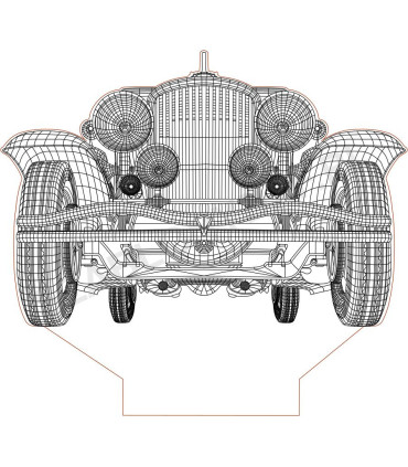 Lampa "Stare Auto"
