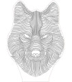 Lampa "GlowaZwierze"