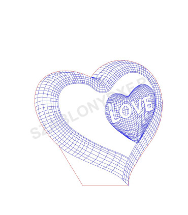 Lampa "Love"