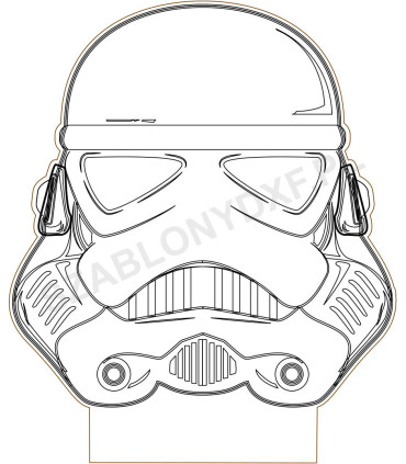 Lampa "Stormtrooper"