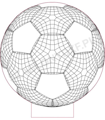 Lampa "Pilka nozna"