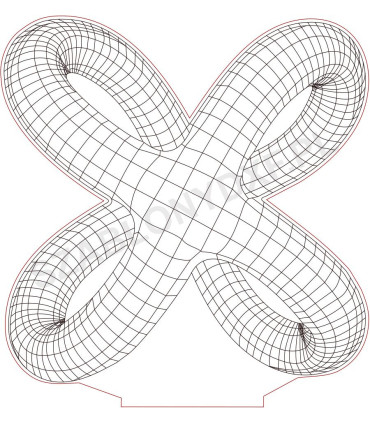 Lampa "Struktura2"