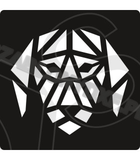 Mandala "Dog" – plik cyfrowy DXF