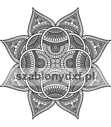 Mandala Indyjska2