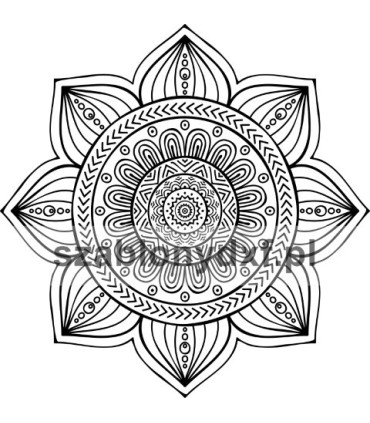 Mandala Indyjska3