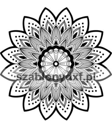 Mandala Indyjska9
