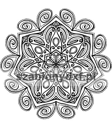 Mandala Indyjska10