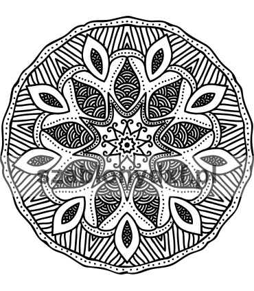 Mandala Indyjska11