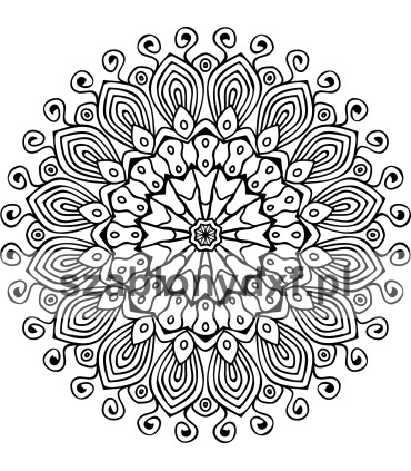 Mandala Indyjska13