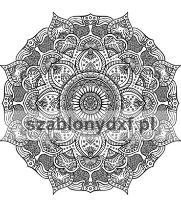 Mandala Indyjska14