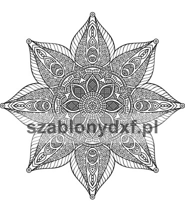 Mandala Indyjska16