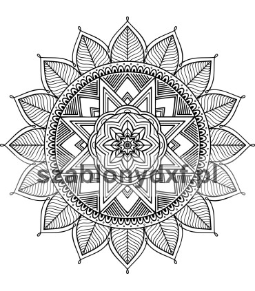 Mandala Indyjska17
