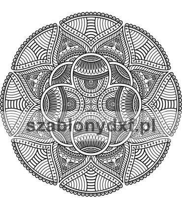 Mandala Indyjska19
