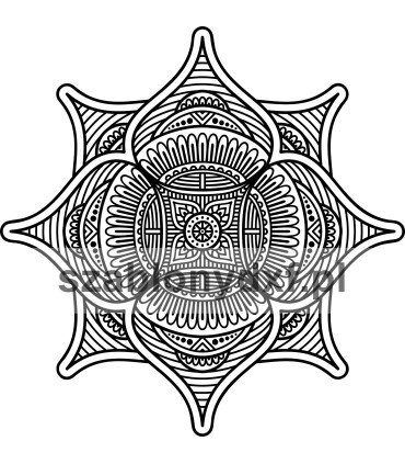 Mandala Indyjska20