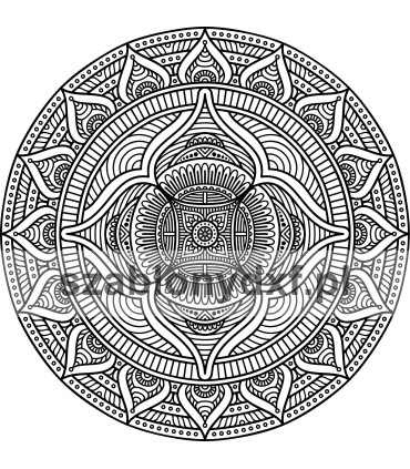 Mandala Indyjska21