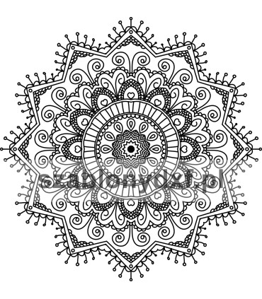 Mandala Indyjska24