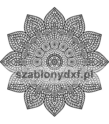 Mandala Indyjska25