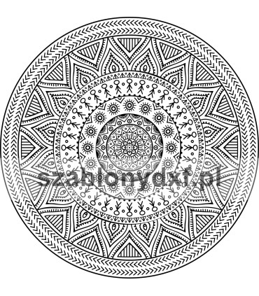 Mandala Indyjska28