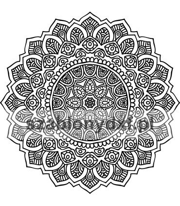 Mandala Indyjska29