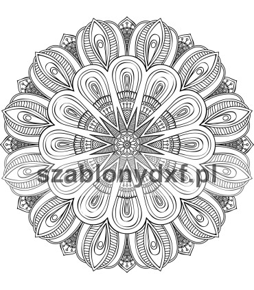 Mandala Indyjska34